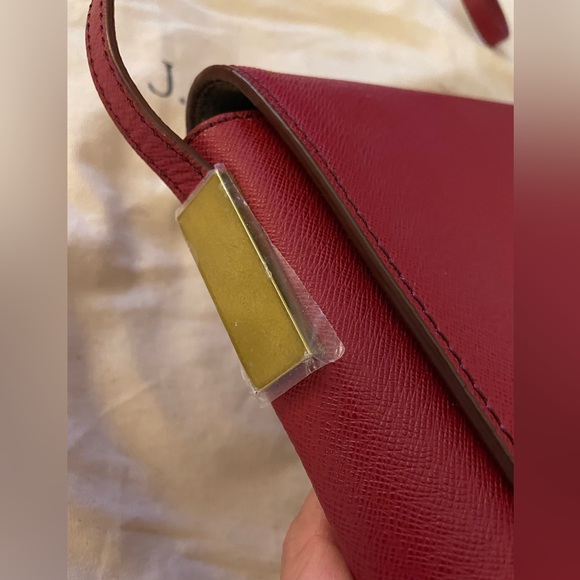 J. Crew red Claremont crossbody purse. Brand new. NWT - Picture 3 of 10